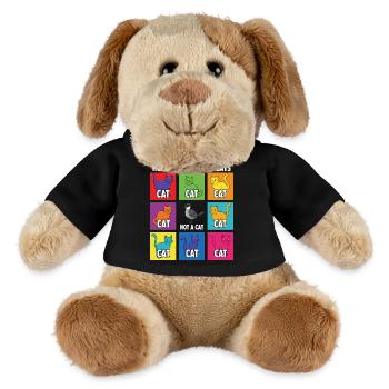 Katzen-Identifizierungs-Guide - MiniFeet® Hund Helge - Schwarz - Vorne