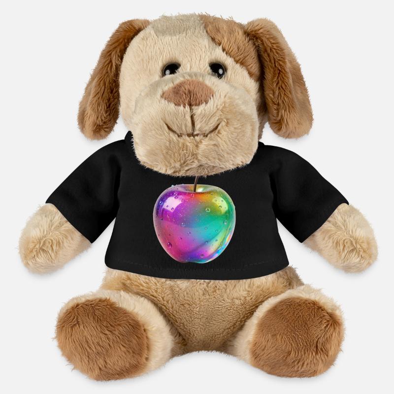 Rainbow Apple Aesthetic Design - MiniFeet® Dog Helge - black