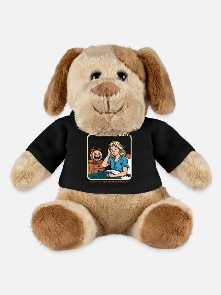 Die Glocke der Pflicht - MiniFeet® Hund Helge - Schwarz