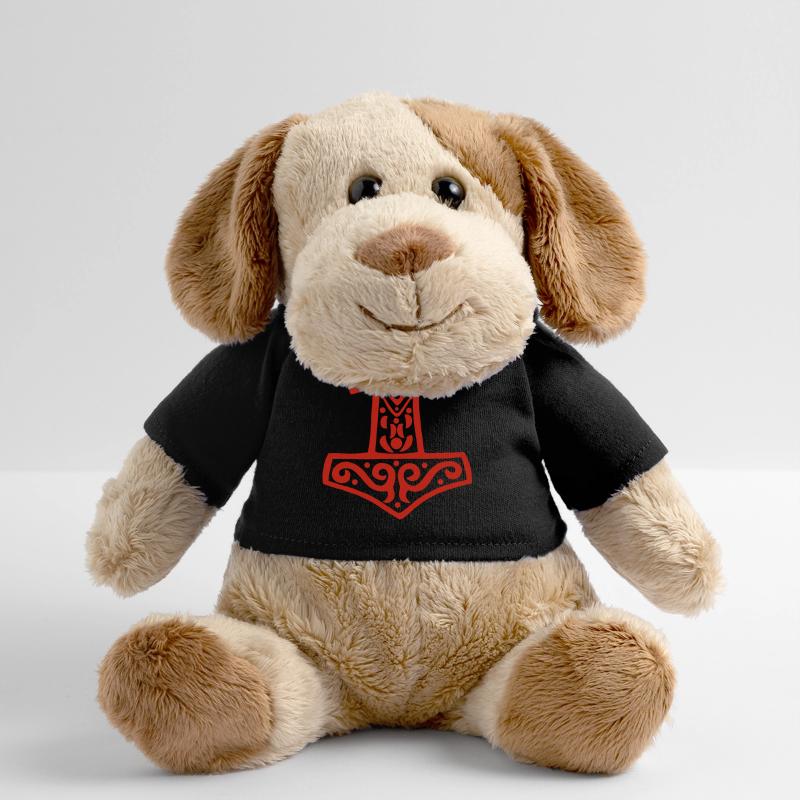 Marteau de Thor (rouge) Chien en peluche Helge MiniFeet®