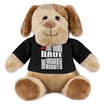 Fundamental Women's Rights Shirt - MiniFeet® Dog Helge - black - Front
