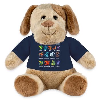 Types Of Dragons Lover Fantasy - MiniFeet® Dog Helge - french navy - Front