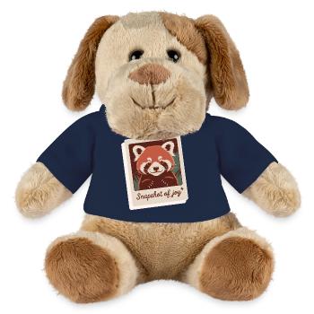 Roter Panda Schnappschuss Freude - MiniFeet® Hund Helge - French Navy - Vorne