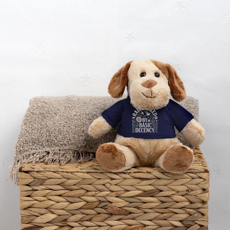 Radicalized Basic Decency Shirt für soziale Werte MiniFeet® Hund Helge
