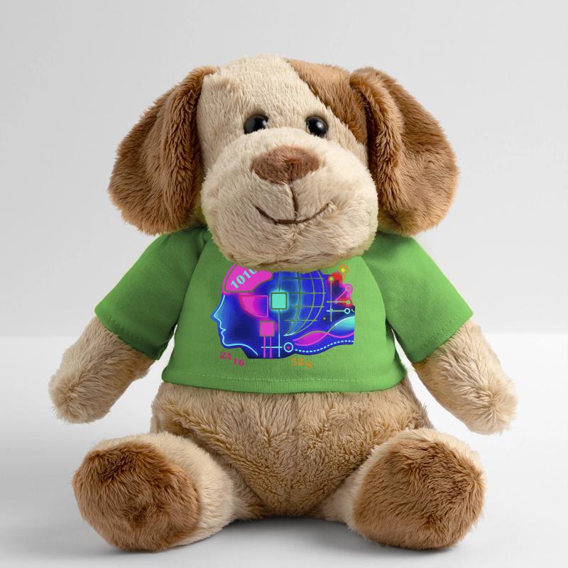 Merging AI and human intelligence MiniFeet® Dog Helge