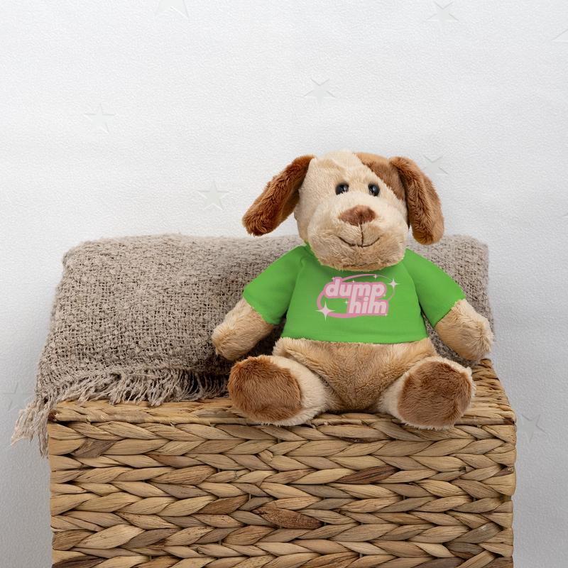 Dump Him – Déclaration girly Y2K Chien en peluche Helge MiniFeet®