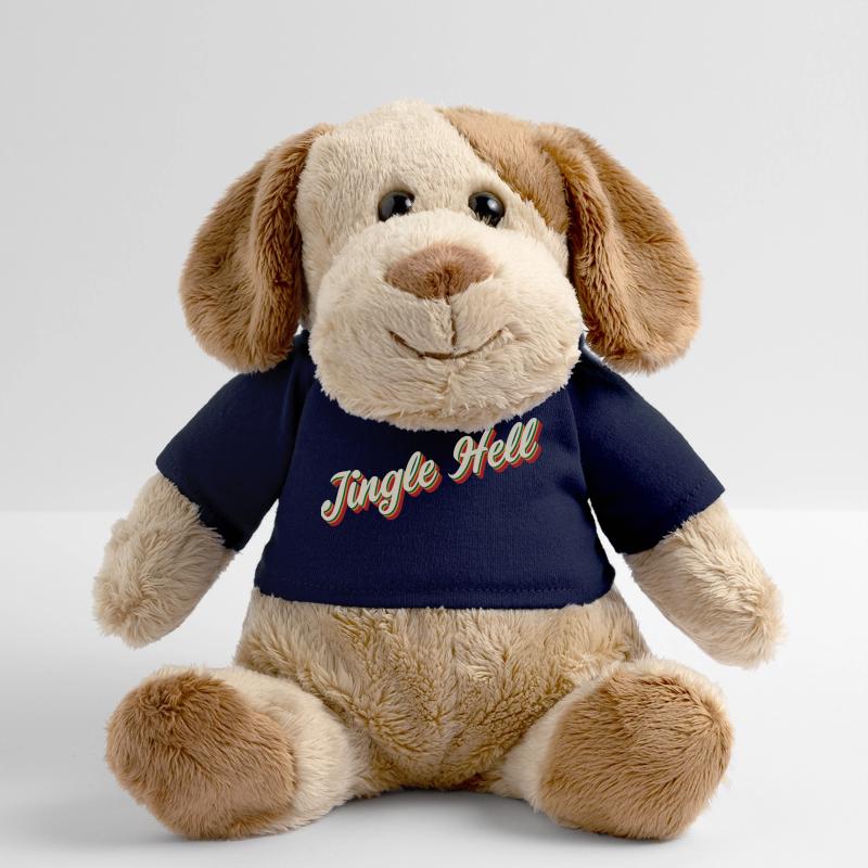 Jingle Hell Conception de Noël Chien en peluche Helge MiniFeet®
