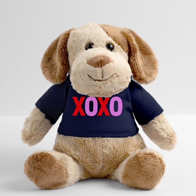 XOXO Love Valentine Conception de texte Chien en peluche Helge MiniFeet®