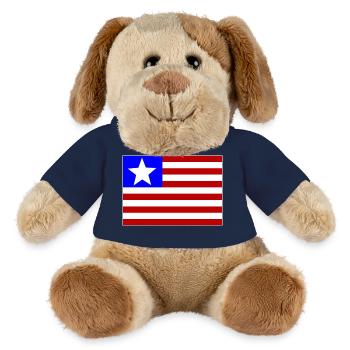 Liberia_Flagge_used - MiniFeet® Dog Helge - french navy - Front