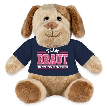 Team Braut Wir Eskalieren Crew Squad JGA Frauen - MiniFeet® Hund Helge - Hellgrün - Vorne