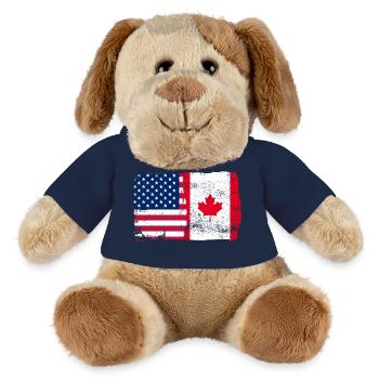 Stars and Maple Banner - MiniFeet® Dog Helge - french navy - Front