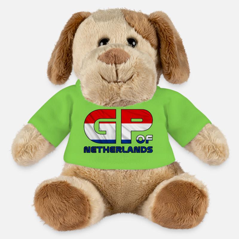 netherlands_gp - MiniFeet® Dog Helge - light green