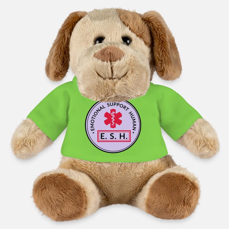 Emotional Support Human - MiniFeet® Hund Helge - Hellgrün