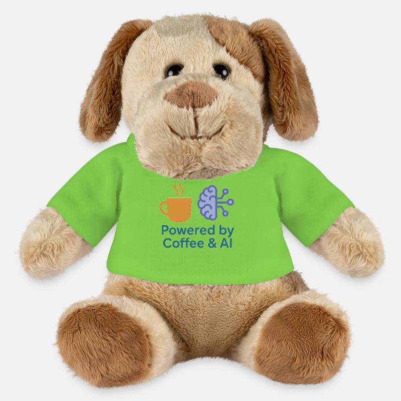 Kaffee KI Kraftdesign - MiniFeet® Hund Helge - Hellgrün