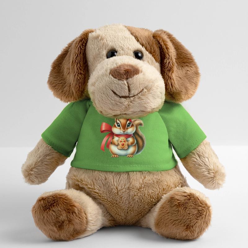Ginger Squirrel with Cookie MiniFeet® Dog Helge