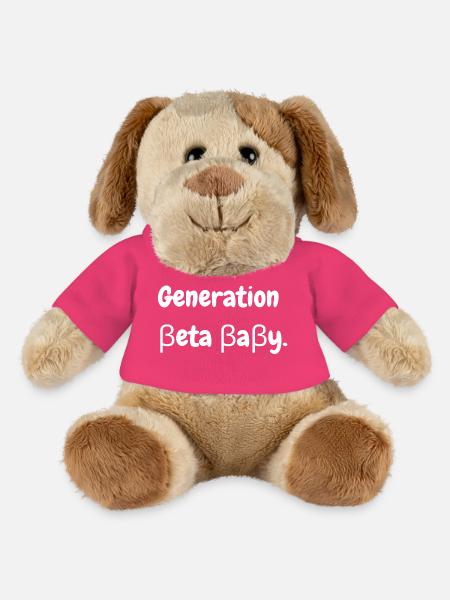 Generation Beta Baby. - MiniFeet® Hund Helge - Pink