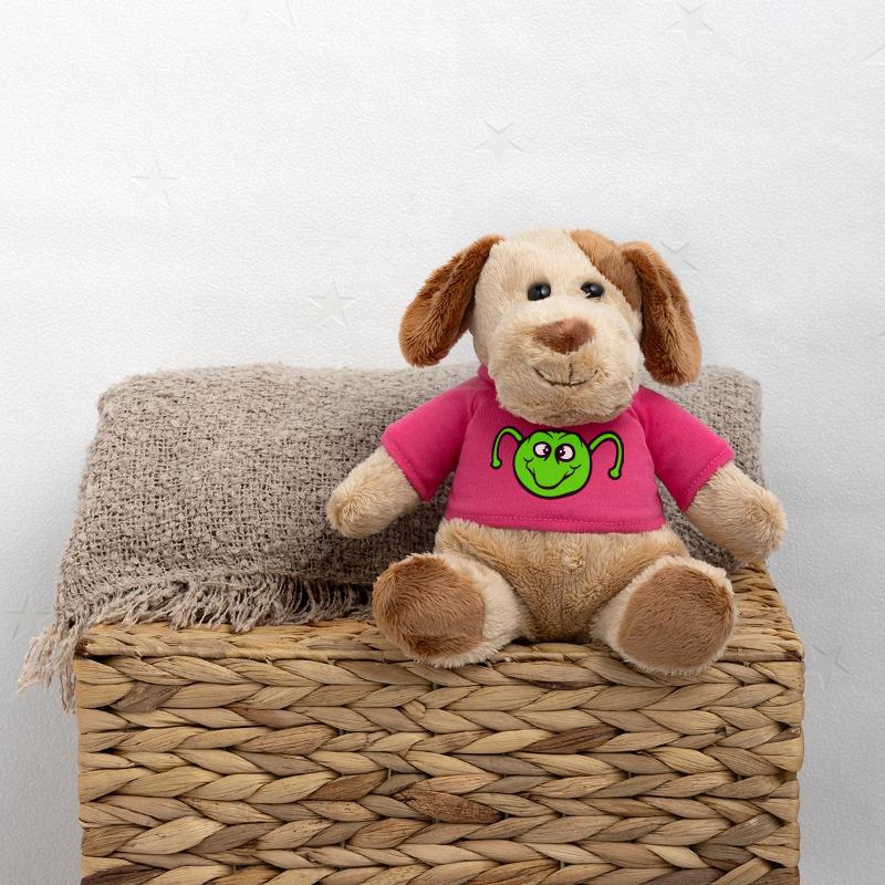 Chenille douce douce petits sourires amicale heureuse Chien en peluche Helge MiniFeet®