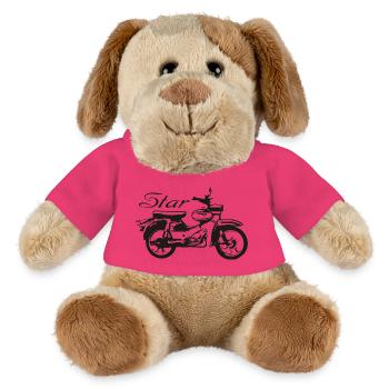 Moped Star - MiniFeet® Hund Helge - Pink - Vorne
