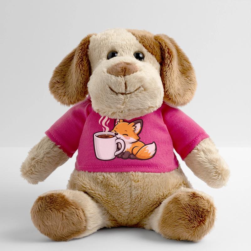Kuschelfuchs mit Kaffee MiniFeet® Hund Helge