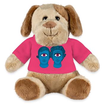 CYCLOPS IN LOVE - nice people - MiniFeet® Dog Helge - pink - Front