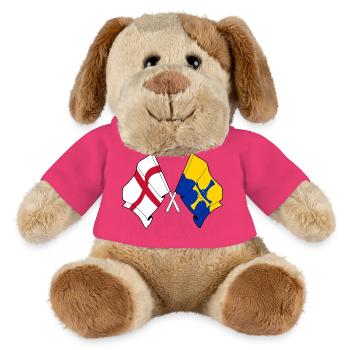 Durham & England Crossed - MiniFeet® Hund Helge - Pink - Vorne