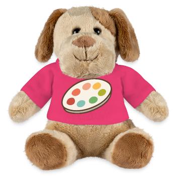 Vibrant palette of inspiration - MiniFeet® Dog Helge - pink - Front