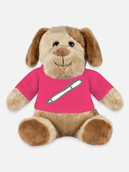 kugelschreiber pen - MiniFeet® Hund Helge - Pink