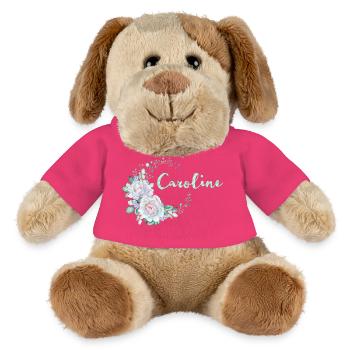 Für Caroline - MiniFeet® Hund Helge - Pink - Vorne