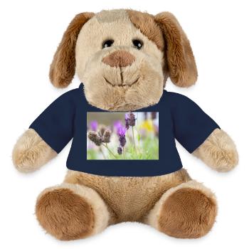 Delicate Lavender in Bloom - MiniFeet® Dog Helge - french navy - Front