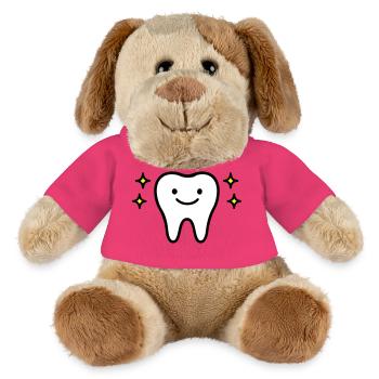 Zahn Niedlich - MiniFeet® Hund Helge - Pink - Vorne