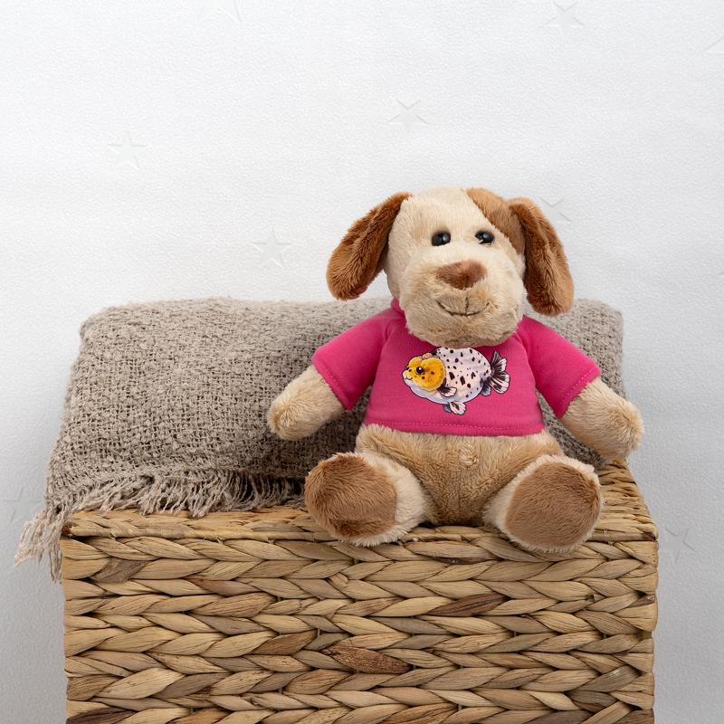 Poisson rouge du quartier général thaïlandais thaïlandais de Ranchu Grade Grade Chien en peluche Helge MiniFeet®