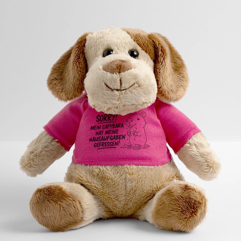 Pardon! Capybara a mangé mes devoirs Chien en peluche Helge MiniFeet®