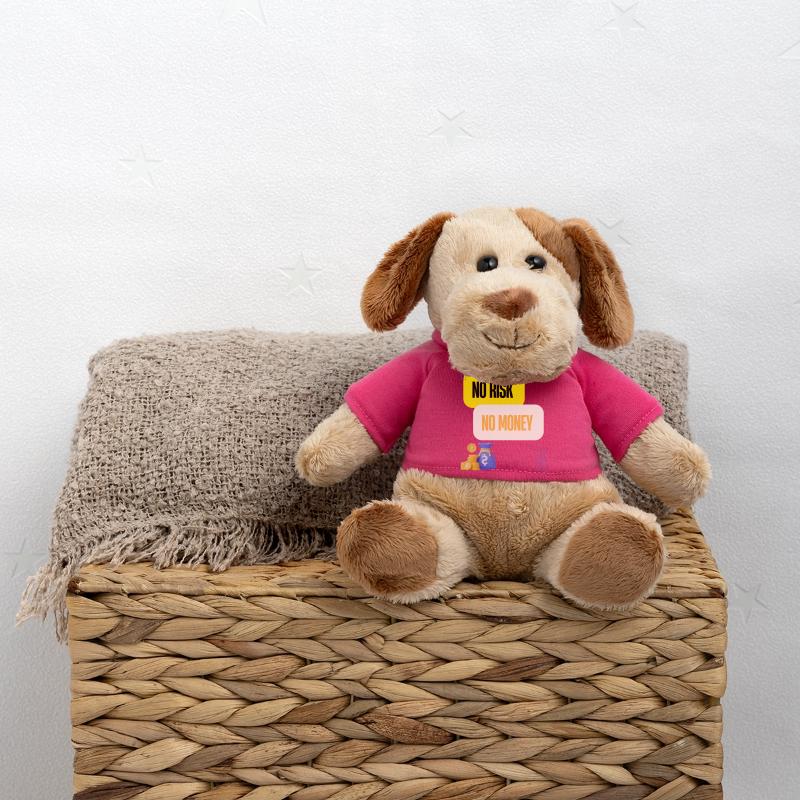Pas de Risque Pas d Argent Chien en peluche Helge MiniFeet®
