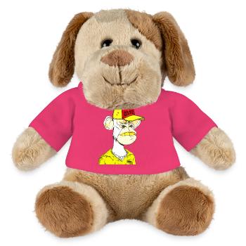 Ape Straßenrebell Cap - MiniFeet® Hund Helge - Pink - Vorne