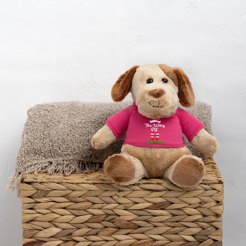 Elfe Elf Weihnachtsgeschenk MiniFeet® Hund Helge