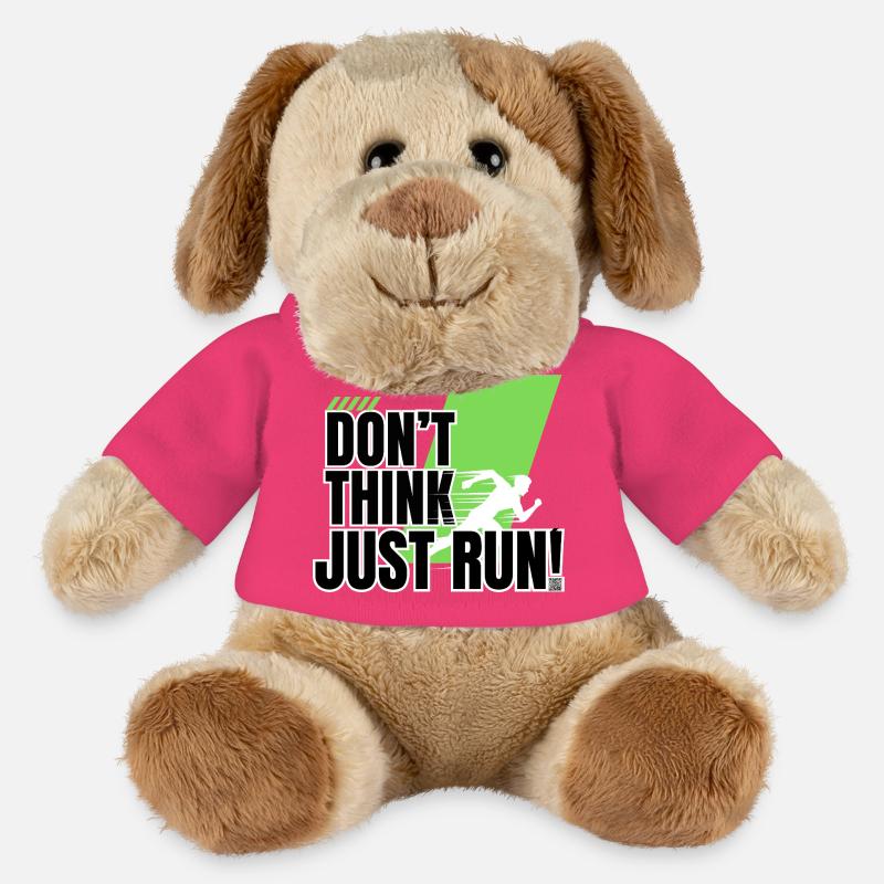 Don't think, just run! - MiniFeet® Hund Helge - Pink