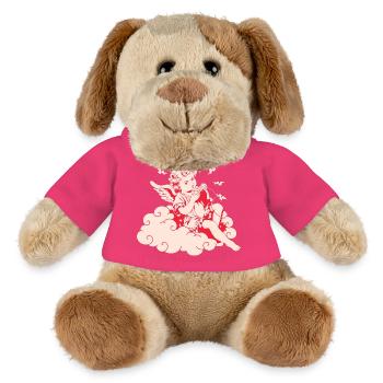 Angry Gaming Cherub – Lag Lightning - Chien en peluche Helge MiniFeet® - rose - Devant