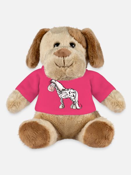 Tigerschecke Pony - MiniFeet® Hund Helge - Pink