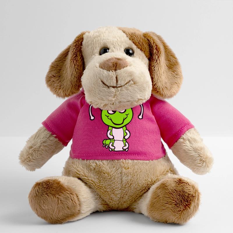 Chenille amicale douce et adorable sourit joyeuse bande dessinée Chien en peluche Helge MiniFeet®