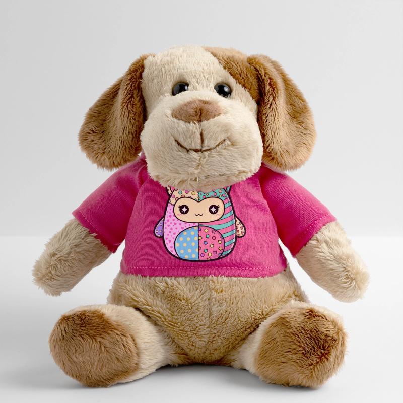 Patchwork Chaton Couleurs Pastel Chien en peluche Helge MiniFeet®