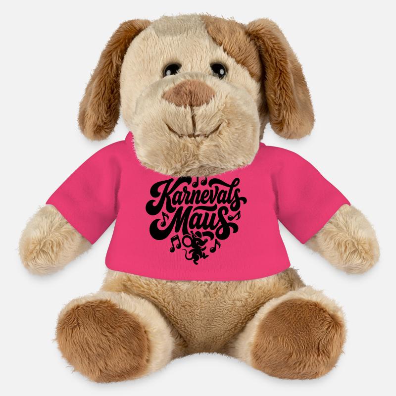 Karnevalsmaus Karneval Köln Kölner Karnevals Maus - MiniFeet® Hund Helge - Pink