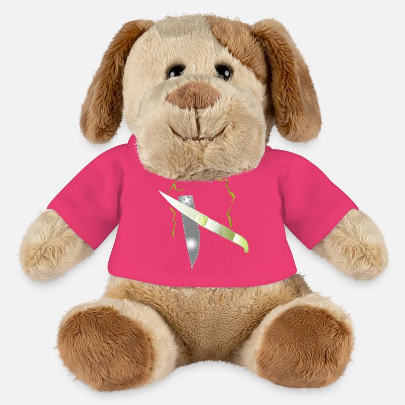 Messer - MiniFeet® Hund Helge - Pink