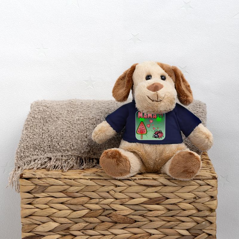 Glace à la pastèque - SUMMER LADYBUG Chien en peluche Helge MiniFeet®