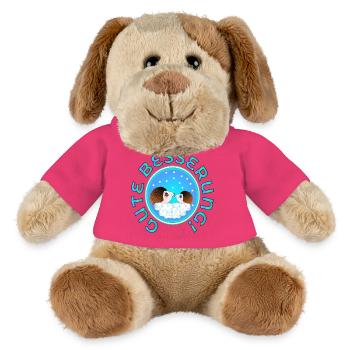 GUTE BESSERUNG PAARE - IGEL - MiniFeet® Hund Helge - Pink - Vorne