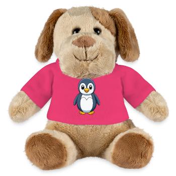 Penguin Cute Mascot Cartoon Character Kawaii - MiniFeet® Dog Helge - pink - Front