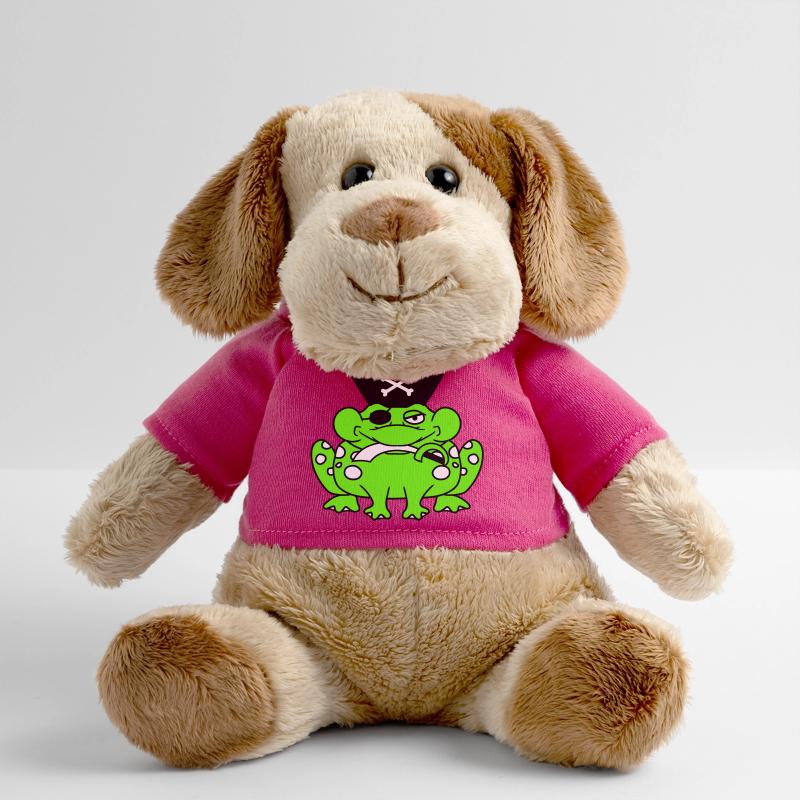Frog Captain Cap Toad Funny Comic Cartoon MiniFeet® Dog Helge