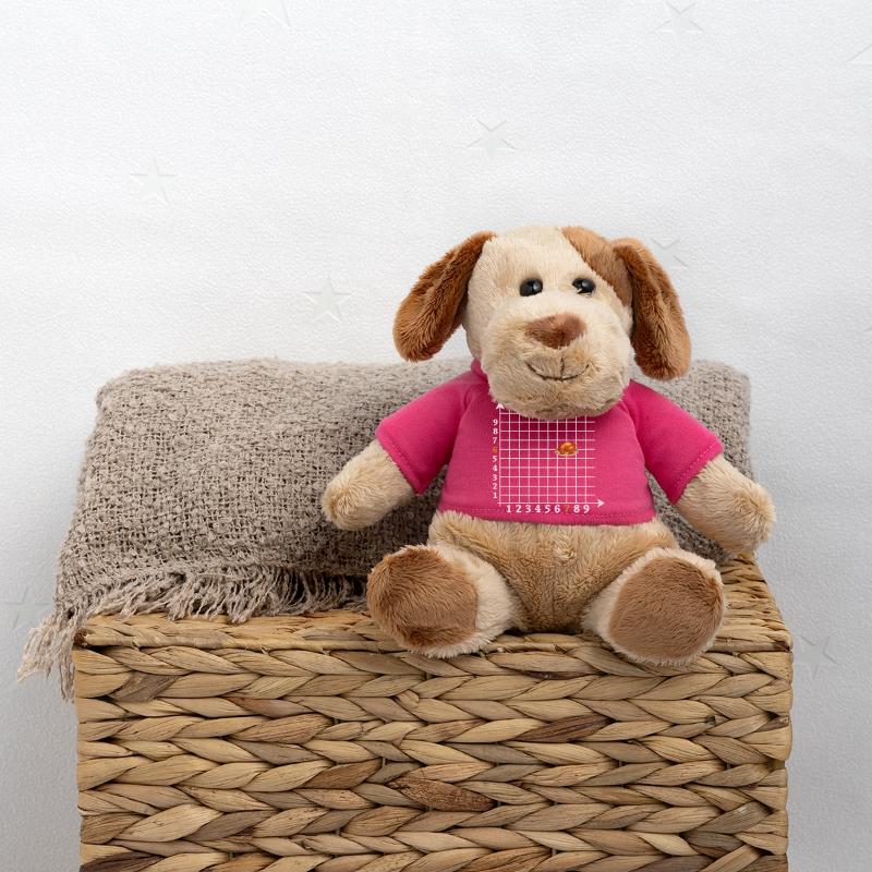 Coordonnées de torréfaction Six Sept Mème Chien en peluche Helge MiniFeet®