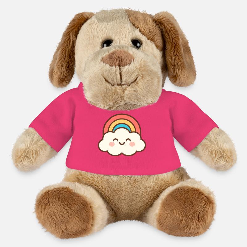 Cloud Smile Rainbow - MiniFeet® Dog Helge - pink