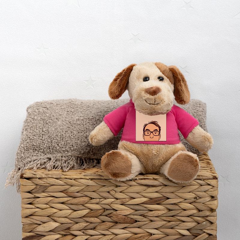 Felix does something - square MiniFeet® Dog Helge