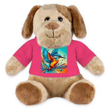 Eisvogel - MiniFeet® Hund Helge - Pink - Vorne